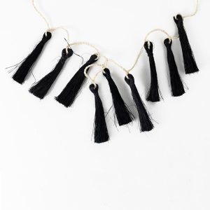 Sutton Tassels- Customizing Strands - Grand Onyx Tassel Strand